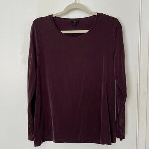 COS Purple Curpo Long Sleeve Size M